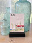 2027 Mini Desk Calendar: Michigan Lighthouses