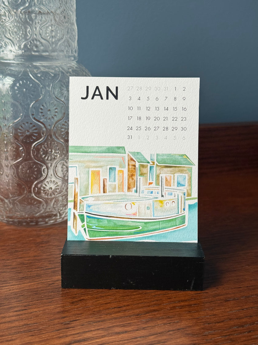 2027 Mini Desk Calendar: LELAND / FISHTOWN