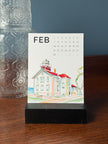 2027 Mini Desk Calendar: LELAND / FISHTOWN