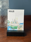 2027 Mini Desk Calendar: LELAND / FISHTOWN