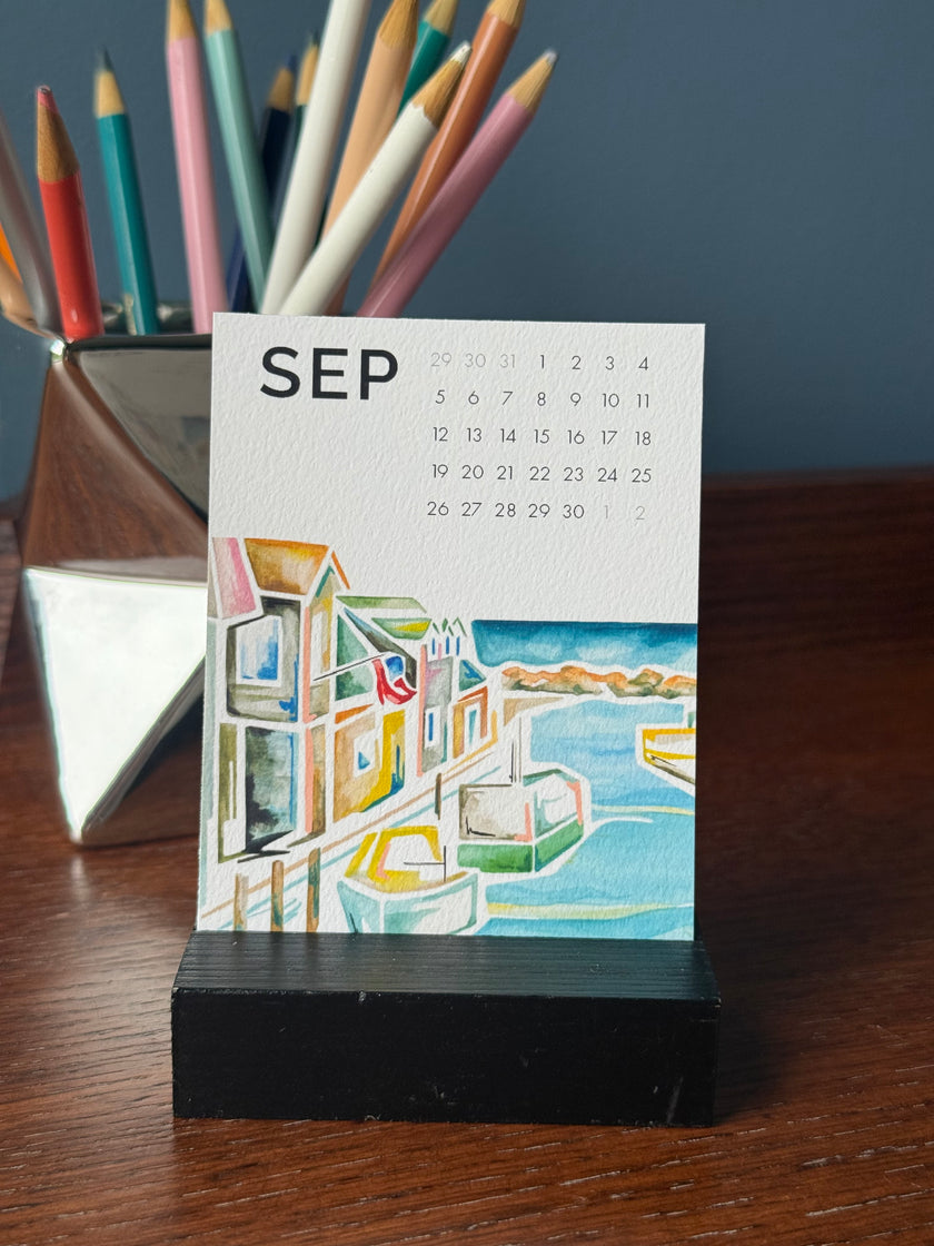 2027 Mini Desk Calendar: LELAND / FISHTOWN