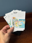 2027 Mini Desk Calendar: LELAND / FISHTOWN