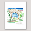 Arch Rock (Mackinac Island) Watercolor Print