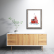Big Red Lighthouse (Holland, MI) Watercolor Print