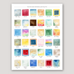 Watercolor Swatches: Michigan | Colors of Michigan