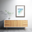 Pentwater Channel (Pentwater, MI) Watercolor Print