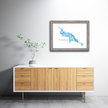 Pentwater Lake (Pentwater, MI) Watercolor Print