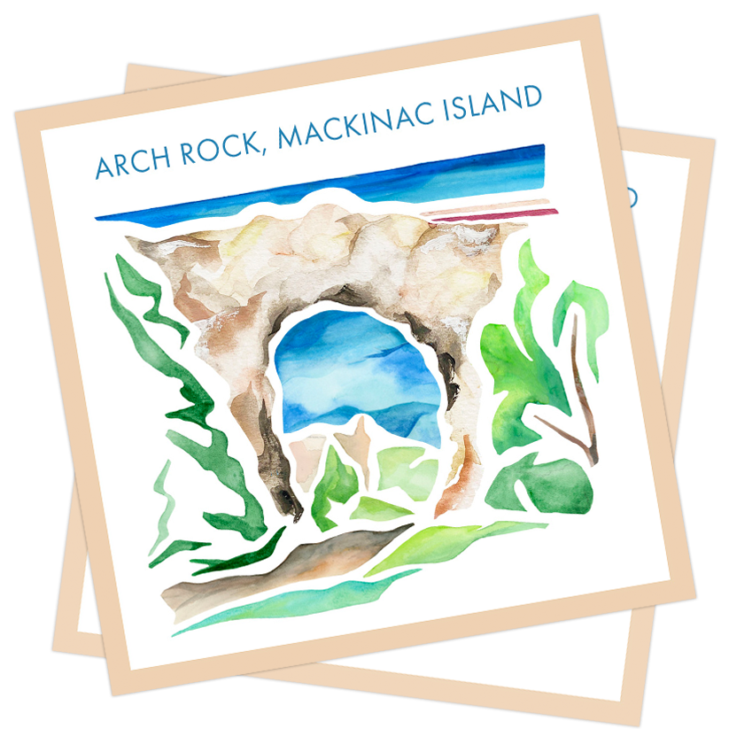 Sticker Pack: Mackinac Island (6 designs)