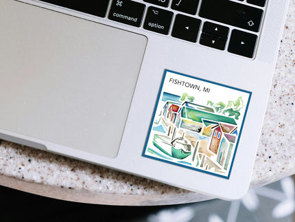 Sticker: Fishtown (Leland, MI)