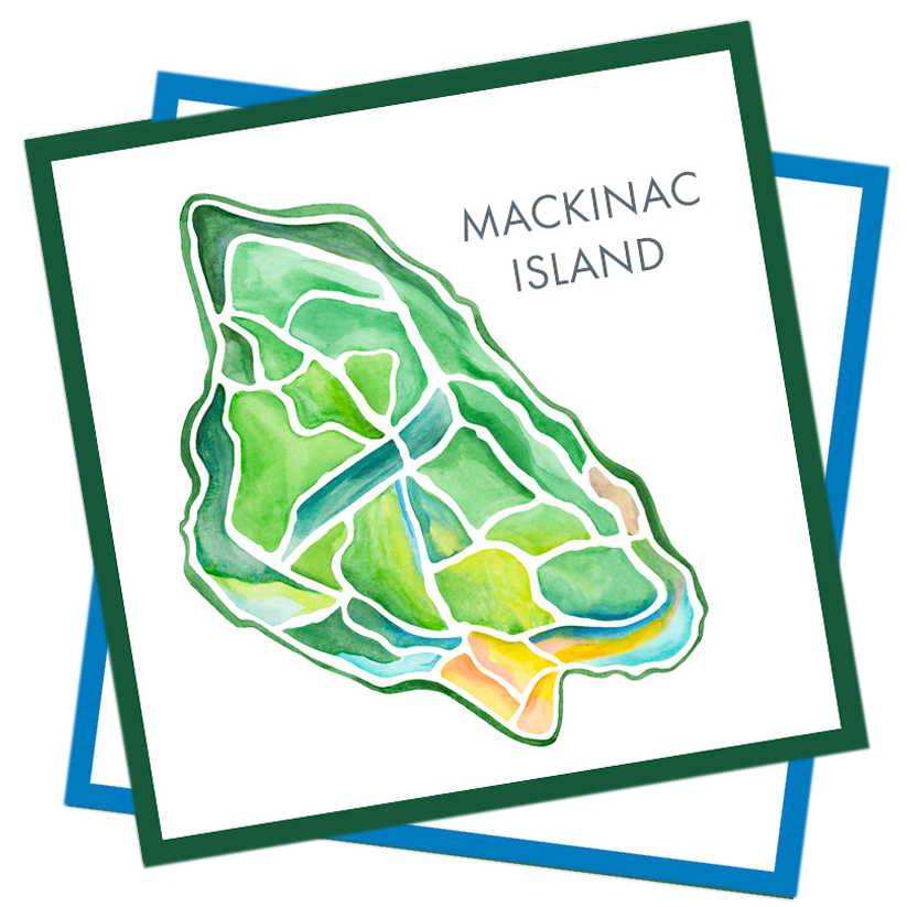 Sticker Pack: Mackinac Island (6 designs)