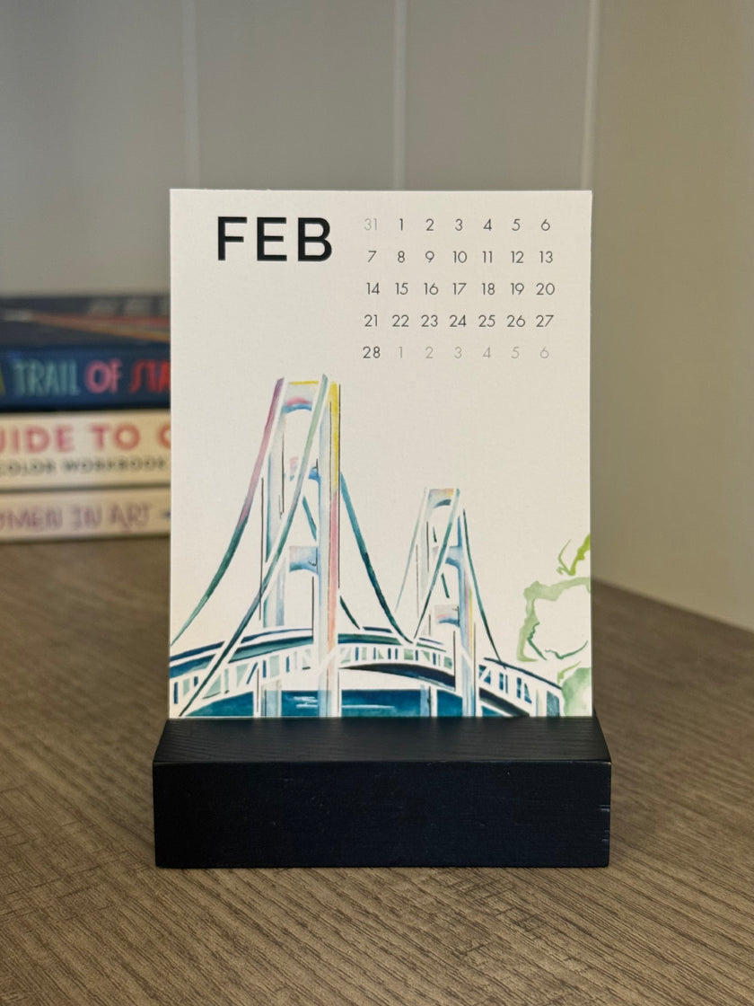 2027 Mini Desk Calendar: MACKINAC ISLAND