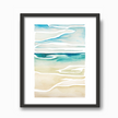 Waterscape No. 1 Watercolor Print