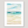 Waterscape No. 1 Watercolor Print